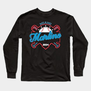 Marlins Baseball Long Sleeve T-Shirt